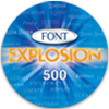 Square_font_explosion_vol1